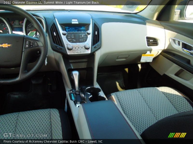 Summit White / Light Titanium/Jet Black 2012 Chevrolet Equinox LS