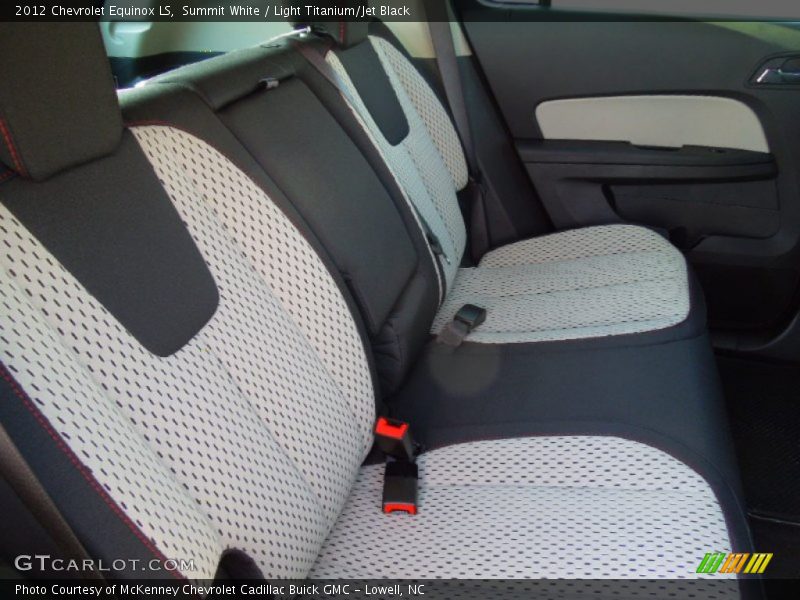 Summit White / Light Titanium/Jet Black 2012 Chevrolet Equinox LS