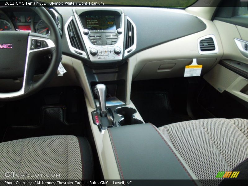 Olympic White / Light Titanium 2012 GMC Terrain SLE