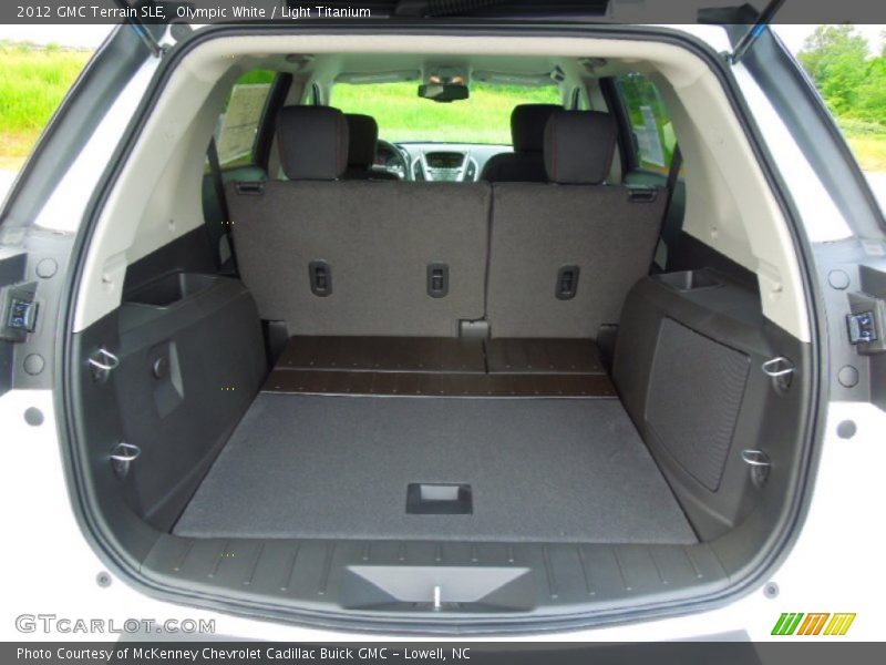 Olympic White / Light Titanium 2012 GMC Terrain SLE