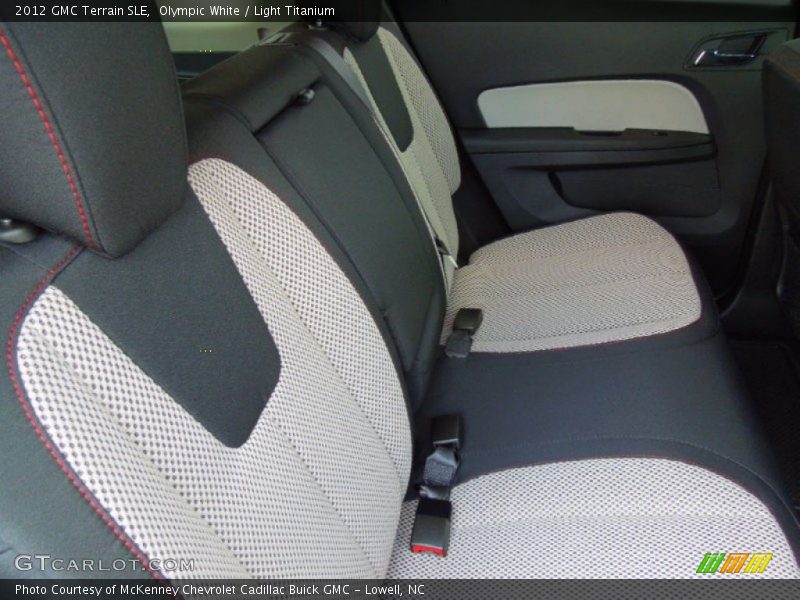 Olympic White / Light Titanium 2012 GMC Terrain SLE