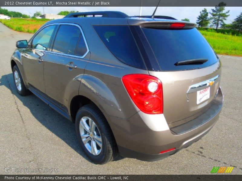 Mocha Steel Metallic / Jet Black 2012 Chevrolet Equinox LT