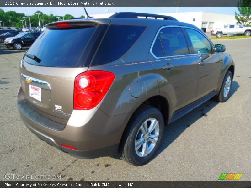 Mocha Steel Metallic / Jet Black 2012 Chevrolet Equinox LT