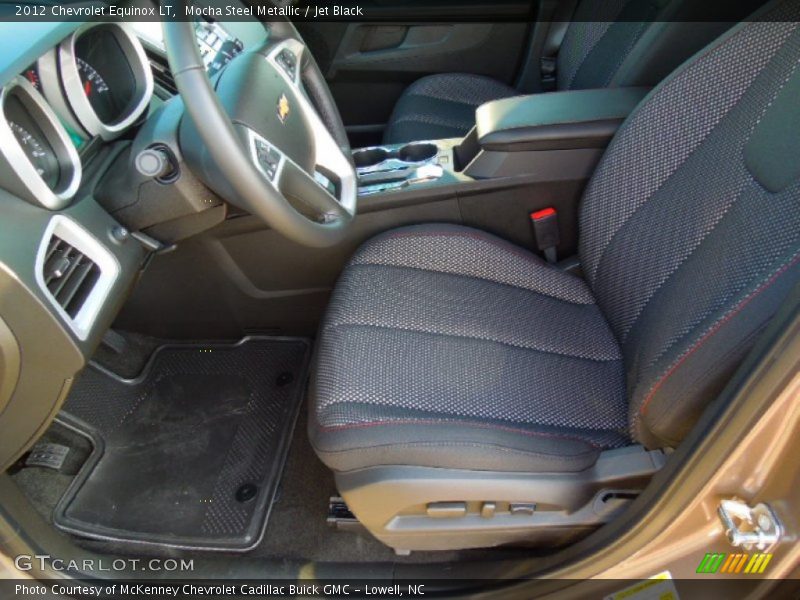 Mocha Steel Metallic / Jet Black 2012 Chevrolet Equinox LT