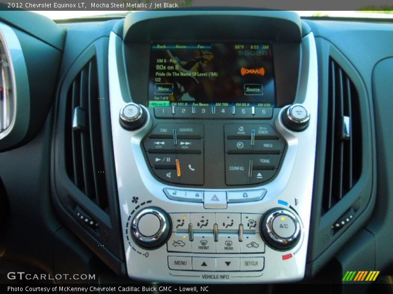 Mocha Steel Metallic / Jet Black 2012 Chevrolet Equinox LT