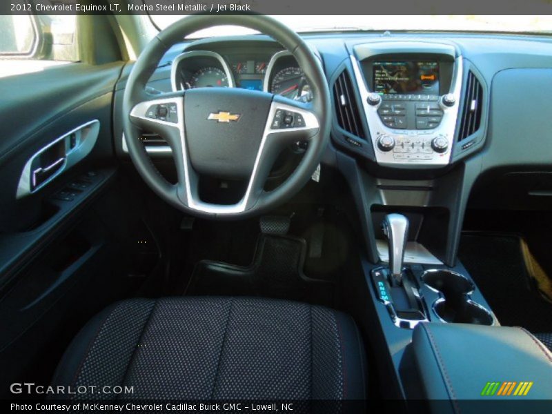 Mocha Steel Metallic / Jet Black 2012 Chevrolet Equinox LT
