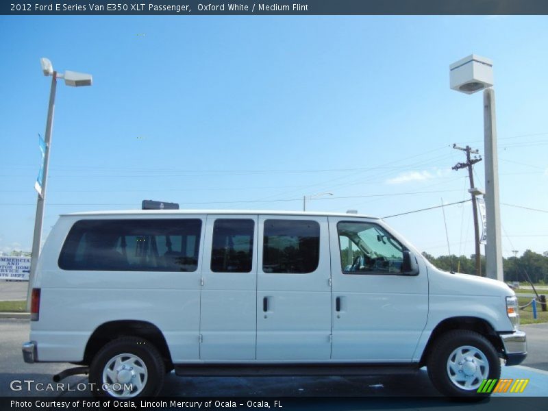 Oxford White / Medium Flint 2012 Ford E Series Van E350 XLT Passenger