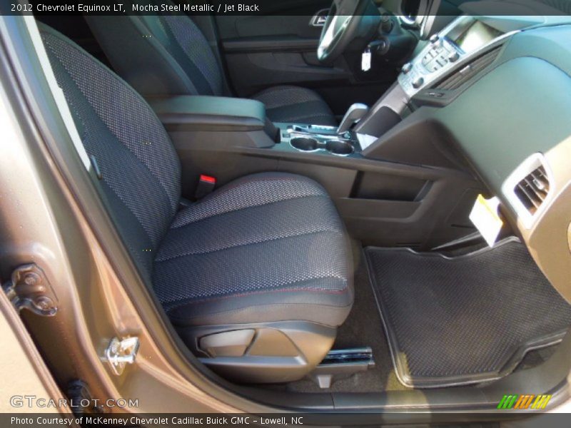Mocha Steel Metallic / Jet Black 2012 Chevrolet Equinox LT