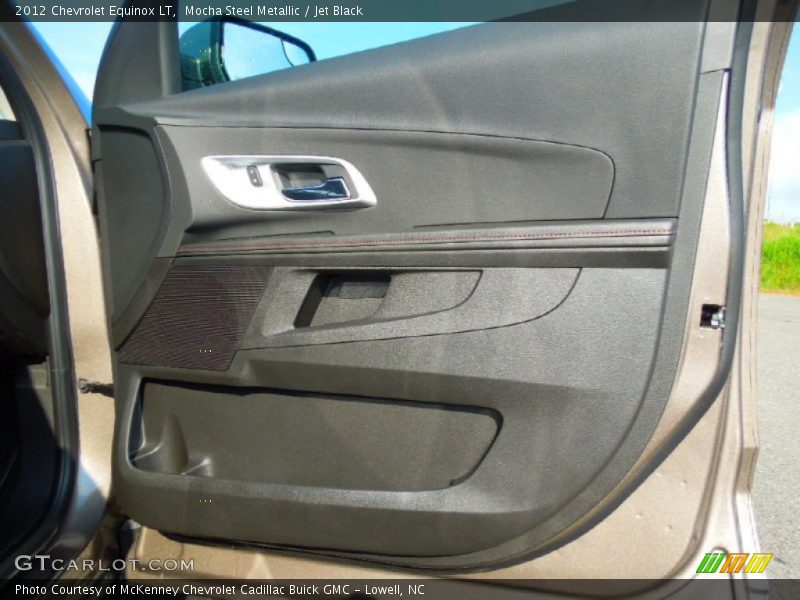 Mocha Steel Metallic / Jet Black 2012 Chevrolet Equinox LT