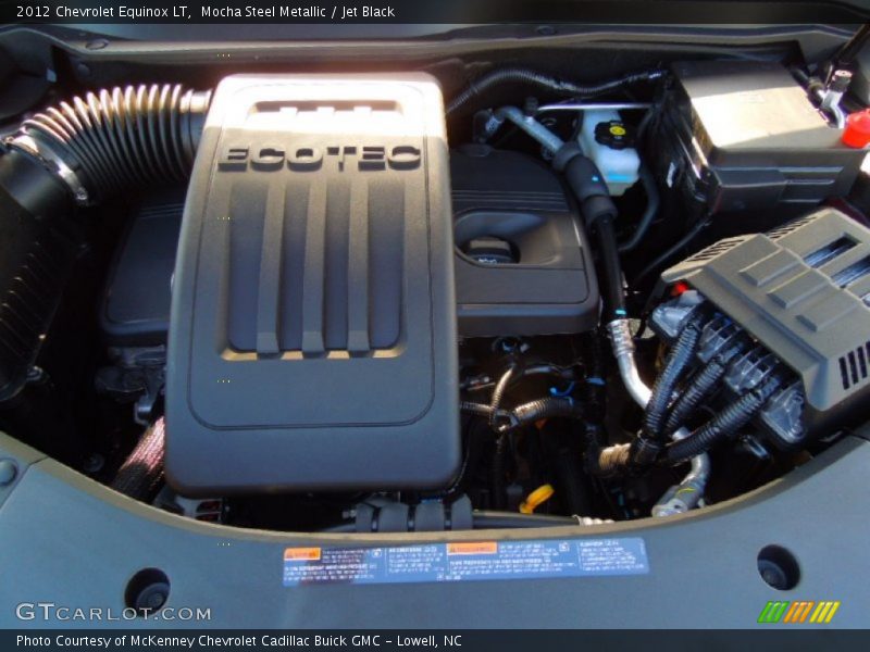 Mocha Steel Metallic / Jet Black 2012 Chevrolet Equinox LT