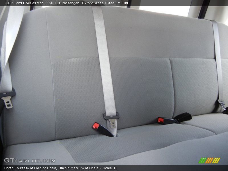 Oxford White / Medium Flint 2012 Ford E Series Van E350 XLT Passenger