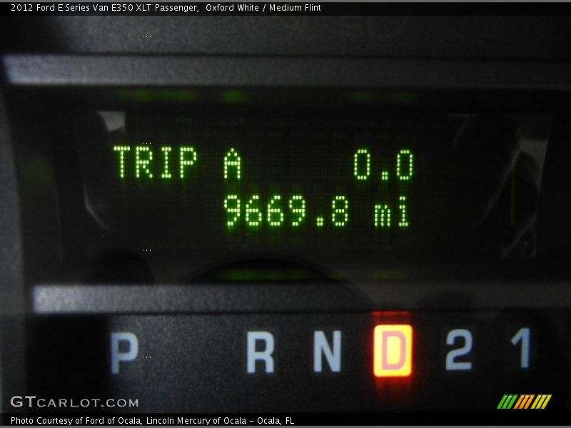 Oxford White / Medium Flint 2012 Ford E Series Van E350 XLT Passenger