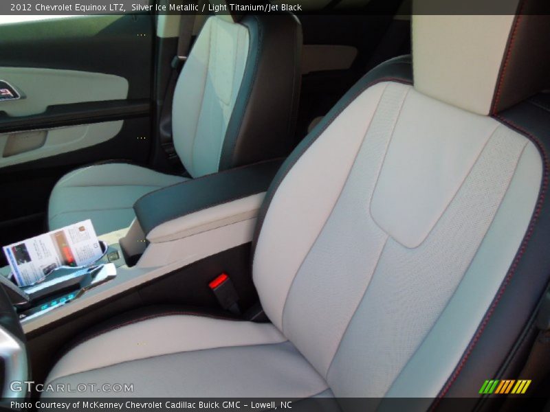 Silver Ice Metallic / Light Titanium/Jet Black 2012 Chevrolet Equinox LTZ