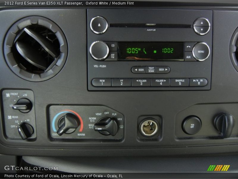 Oxford White / Medium Flint 2012 Ford E Series Van E350 XLT Passenger