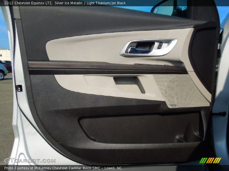 Silver Ice Metallic / Light Titanium/Jet Black 2012 Chevrolet Equinox LTZ