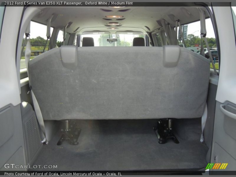 Oxford White / Medium Flint 2012 Ford E Series Van E350 XLT Passenger