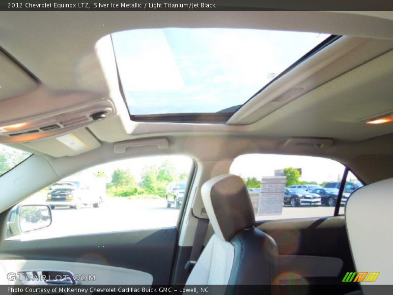 Silver Ice Metallic / Light Titanium/Jet Black 2012 Chevrolet Equinox LTZ