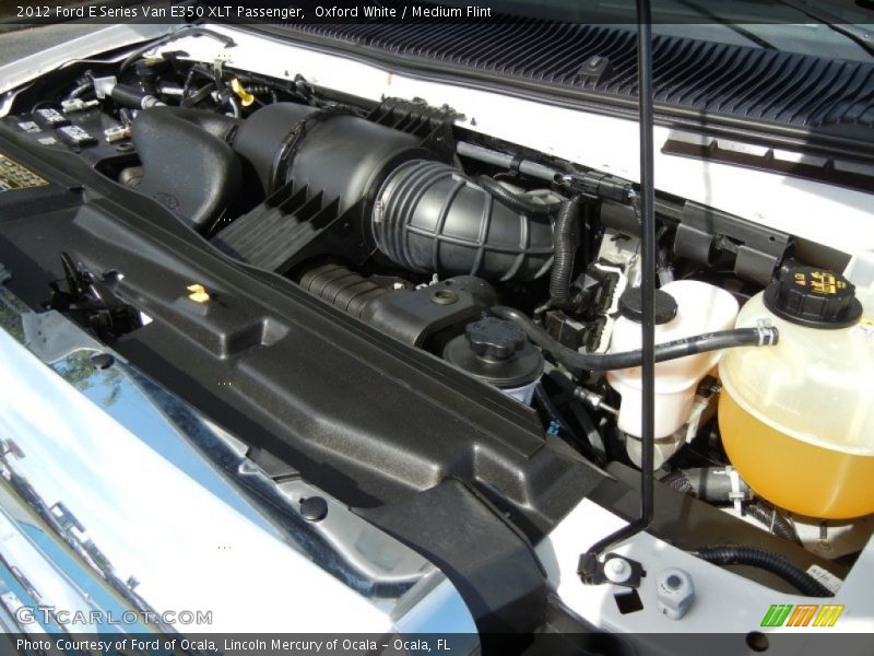 Oxford White / Medium Flint 2012 Ford E Series Van E350 XLT Passenger