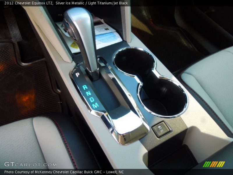 Silver Ice Metallic / Light Titanium/Jet Black 2012 Chevrolet Equinox LTZ