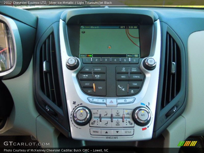 Silver Ice Metallic / Light Titanium/Jet Black 2012 Chevrolet Equinox LTZ