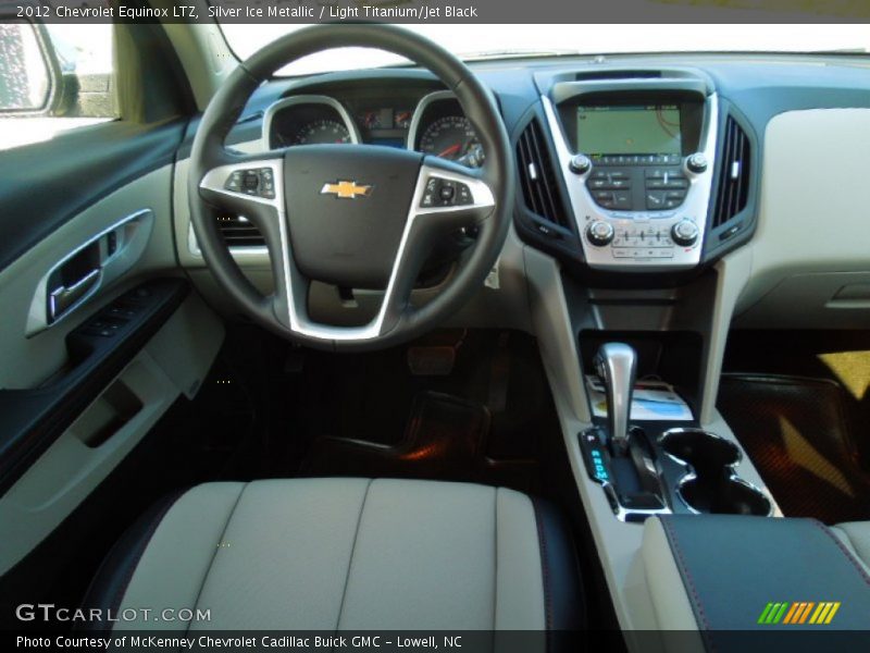 Silver Ice Metallic / Light Titanium/Jet Black 2012 Chevrolet Equinox LTZ