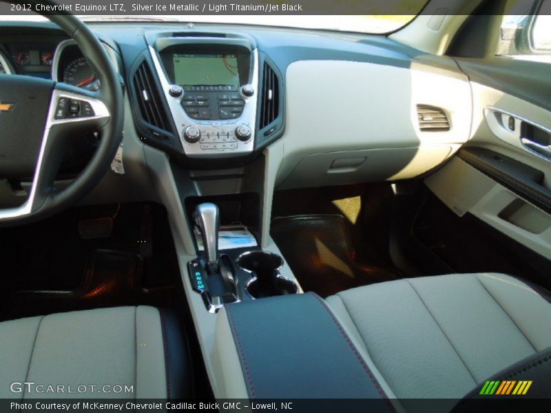 Silver Ice Metallic / Light Titanium/Jet Black 2012 Chevrolet Equinox LTZ