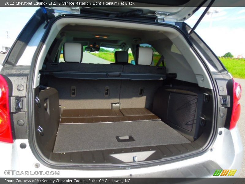 Silver Ice Metallic / Light Titanium/Jet Black 2012 Chevrolet Equinox LTZ