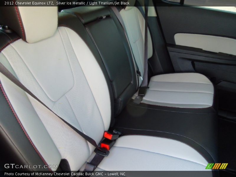 Silver Ice Metallic / Light Titanium/Jet Black 2012 Chevrolet Equinox LTZ
