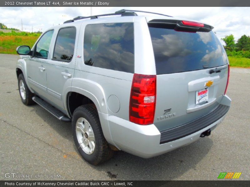 Silver Ice Metallic / Ebony 2012 Chevrolet Tahoe LT 4x4