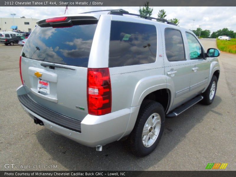 Silver Ice Metallic / Ebony 2012 Chevrolet Tahoe LT 4x4
