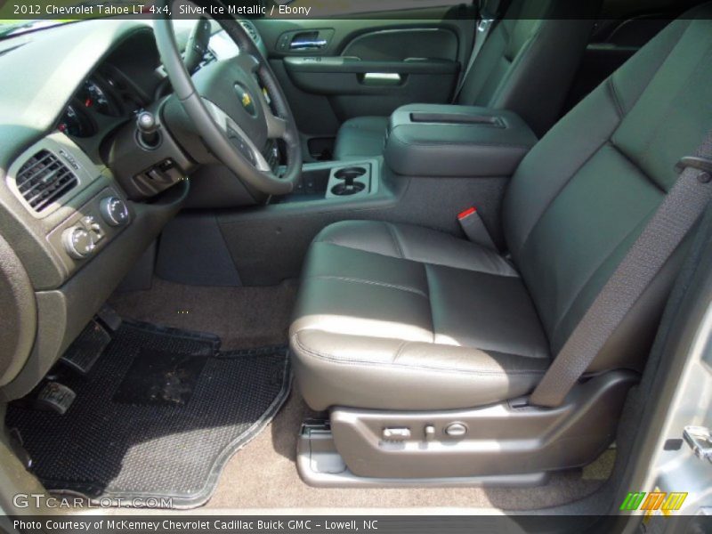 Silver Ice Metallic / Ebony 2012 Chevrolet Tahoe LT 4x4