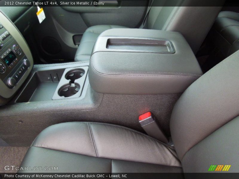 Silver Ice Metallic / Ebony 2012 Chevrolet Tahoe LT 4x4
