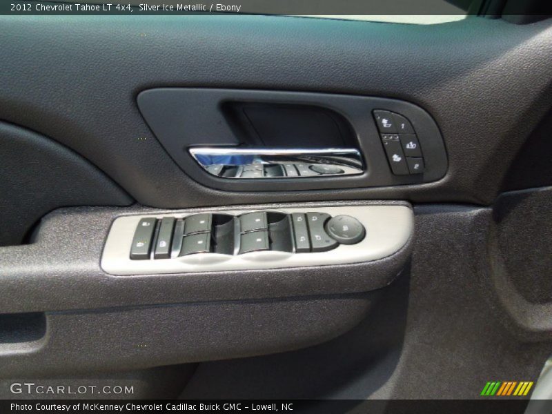 Silver Ice Metallic / Ebony 2012 Chevrolet Tahoe LT 4x4