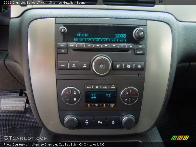 Silver Ice Metallic / Ebony 2012 Chevrolet Tahoe LT 4x4
