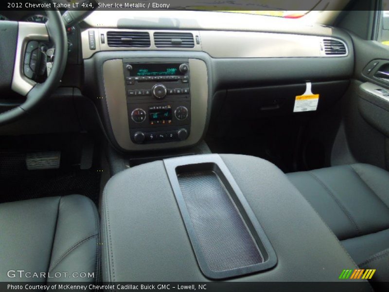Silver Ice Metallic / Ebony 2012 Chevrolet Tahoe LT 4x4