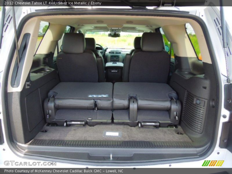Silver Ice Metallic / Ebony 2012 Chevrolet Tahoe LT 4x4