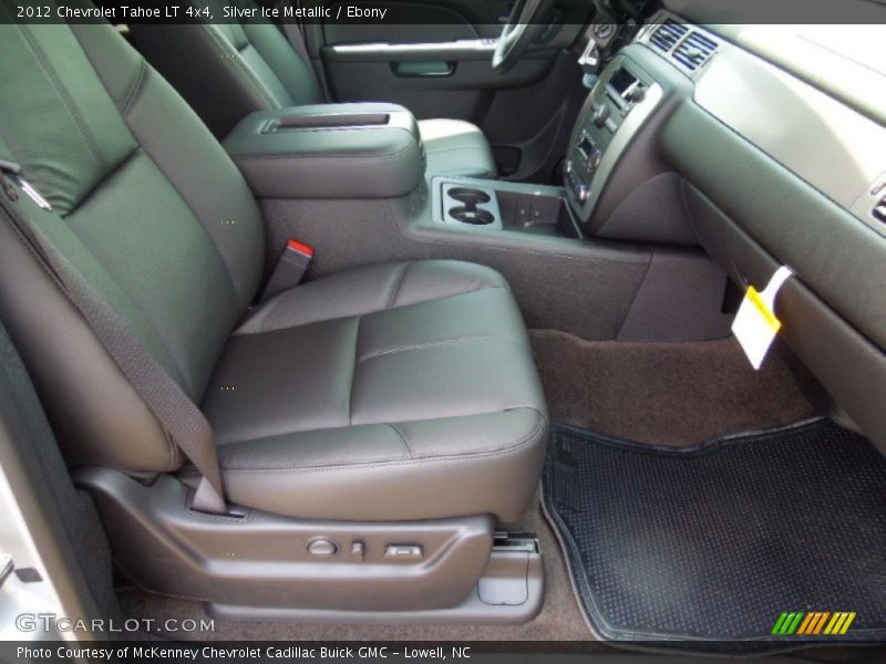 Silver Ice Metallic / Ebony 2012 Chevrolet Tahoe LT 4x4