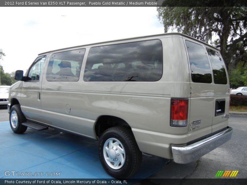 Pueblo Gold Metallic / Medium Pebble 2012 Ford E Series Van E350 XLT Passenger