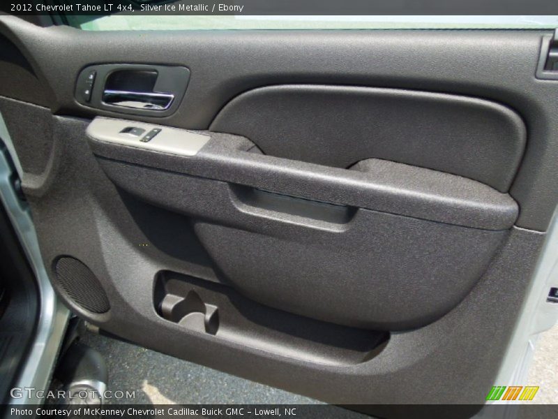 Silver Ice Metallic / Ebony 2012 Chevrolet Tahoe LT 4x4