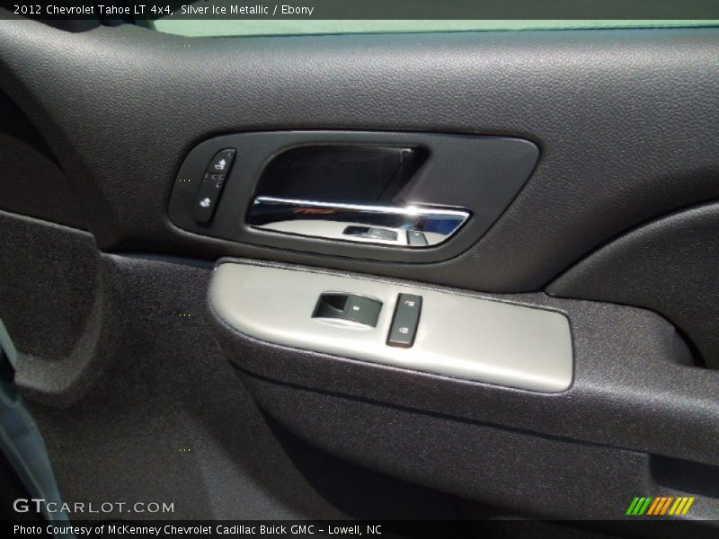 Silver Ice Metallic / Ebony 2012 Chevrolet Tahoe LT 4x4