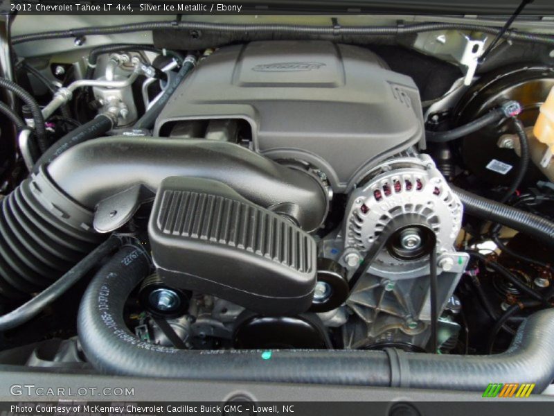Silver Ice Metallic / Ebony 2012 Chevrolet Tahoe LT 4x4