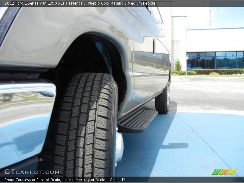 Pueblo Gold Metallic / Medium Pebble 2012 Ford E Series Van E350 XLT Passenger