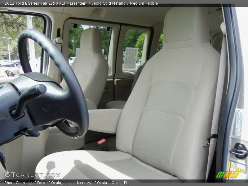 Pueblo Gold Metallic / Medium Pebble 2012 Ford E Series Van E350 XLT Passenger