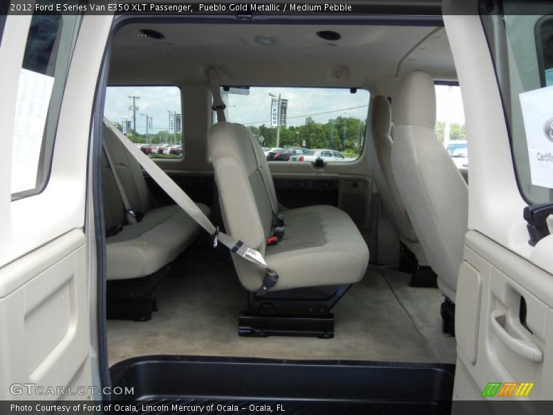 Pueblo Gold Metallic / Medium Pebble 2012 Ford E Series Van E350 XLT Passenger