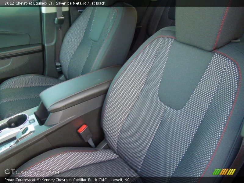 Silver Ice Metallic / Jet Black 2012 Chevrolet Equinox LT