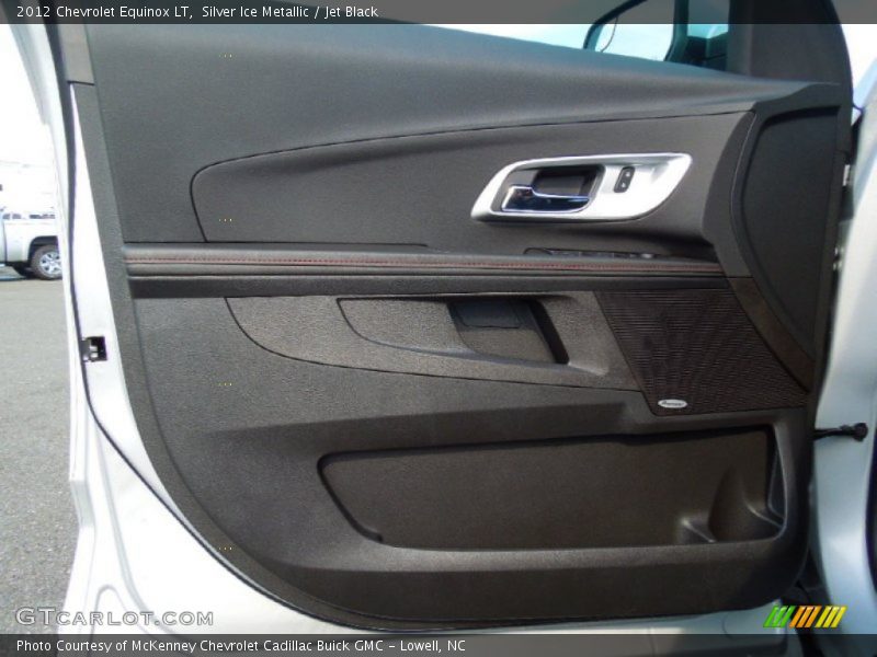 Silver Ice Metallic / Jet Black 2012 Chevrolet Equinox LT