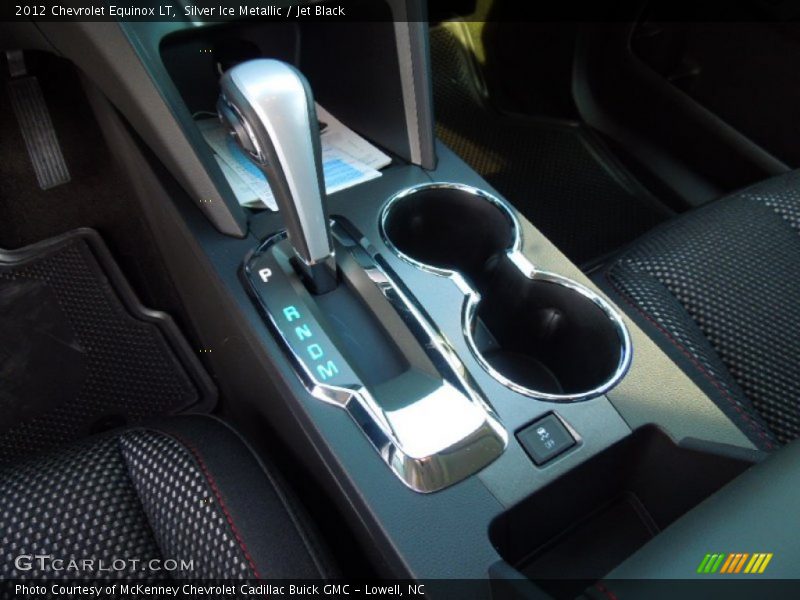Silver Ice Metallic / Jet Black 2012 Chevrolet Equinox LT