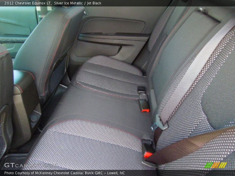Silver Ice Metallic / Jet Black 2012 Chevrolet Equinox LT