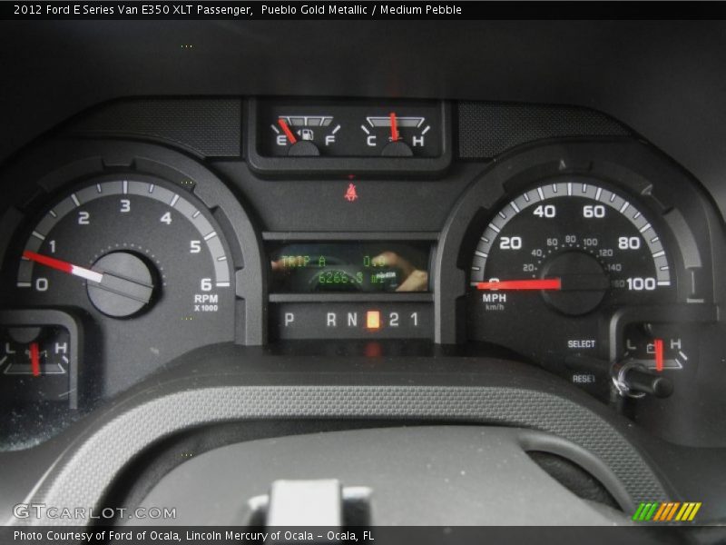  2012 E Series Van E350 XLT Passenger E350 XLT Passenger Gauges