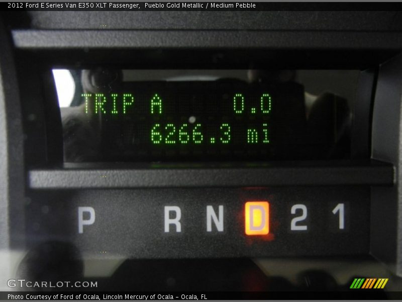  2012 E Series Van E350 XLT Passenger 4 Speed Automatic Shifter